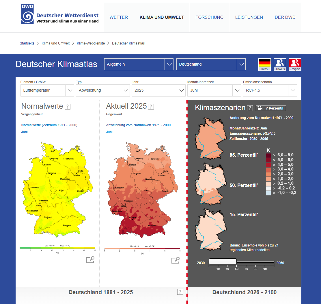 Deutscher Klimaatlas