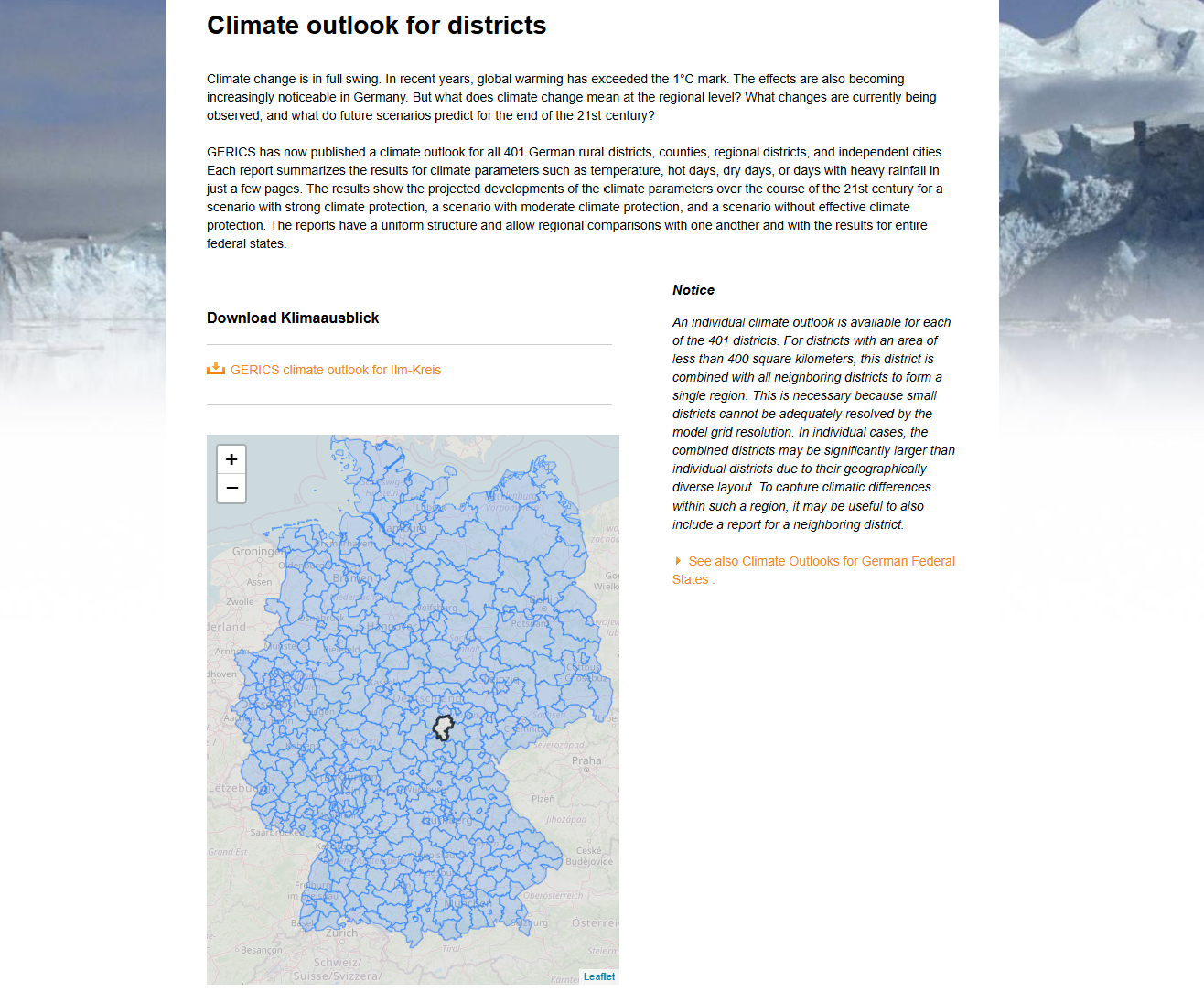 GERICS – Climate Service Center Germany