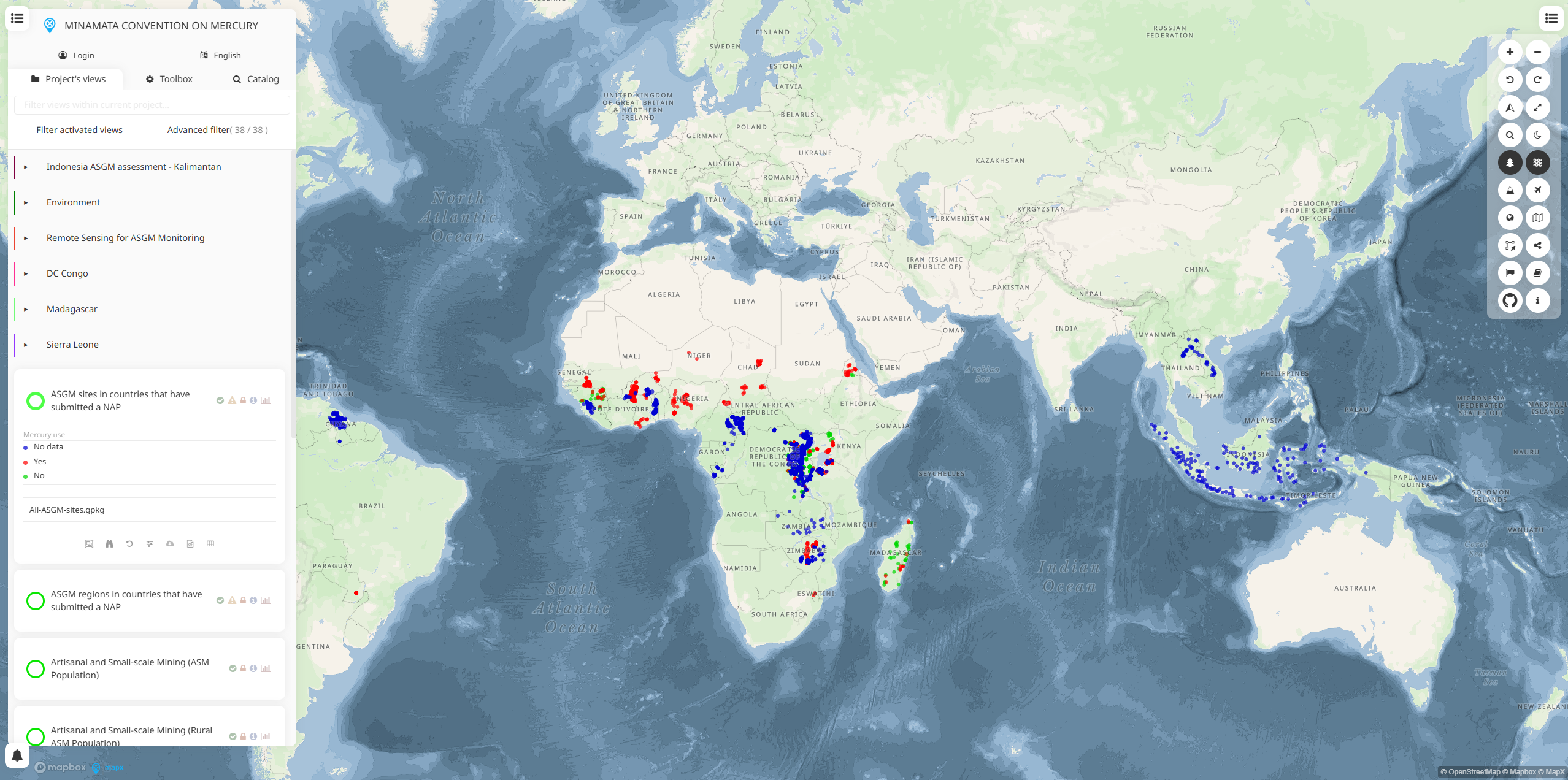 Minamata Convention Data Platform