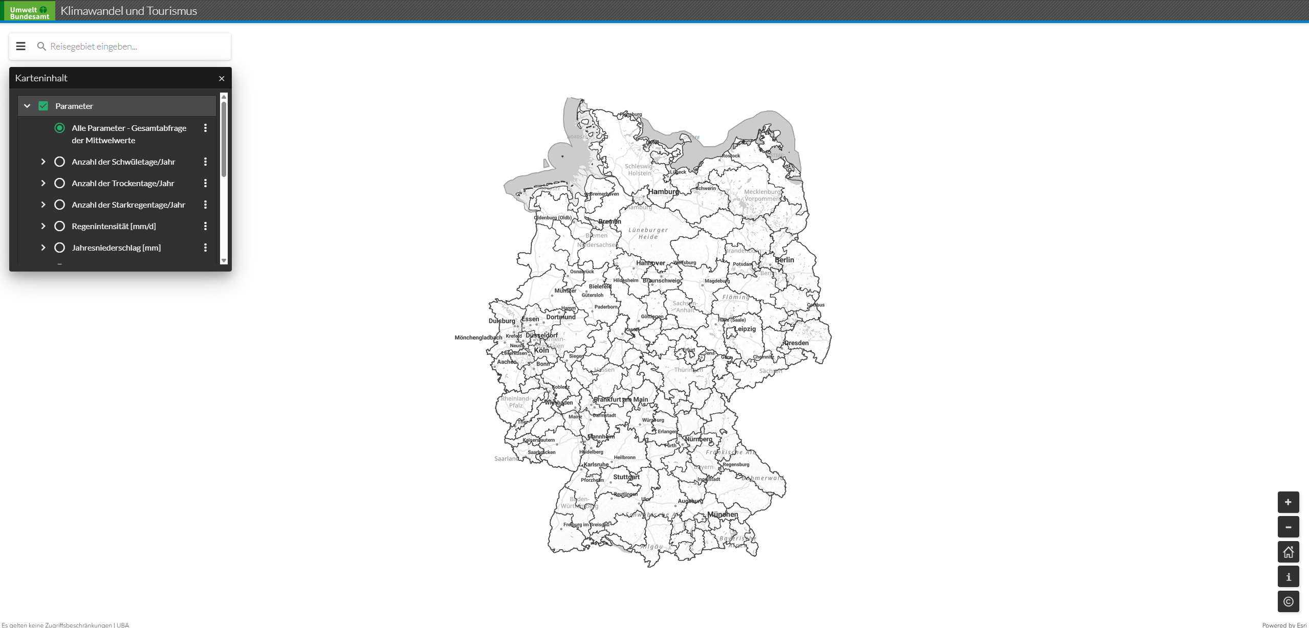 UBA, Klimawandel und Tourismus