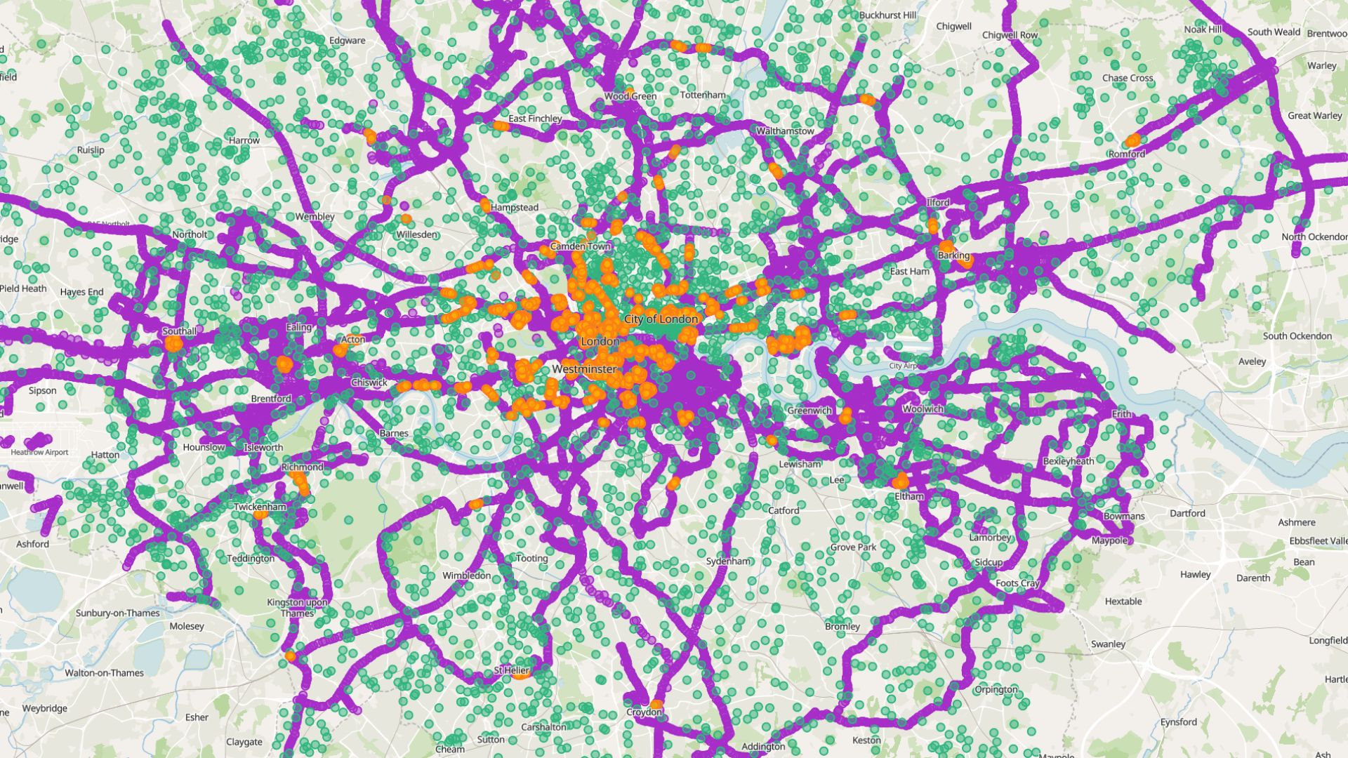 Mobile Pings Within Playing Fields