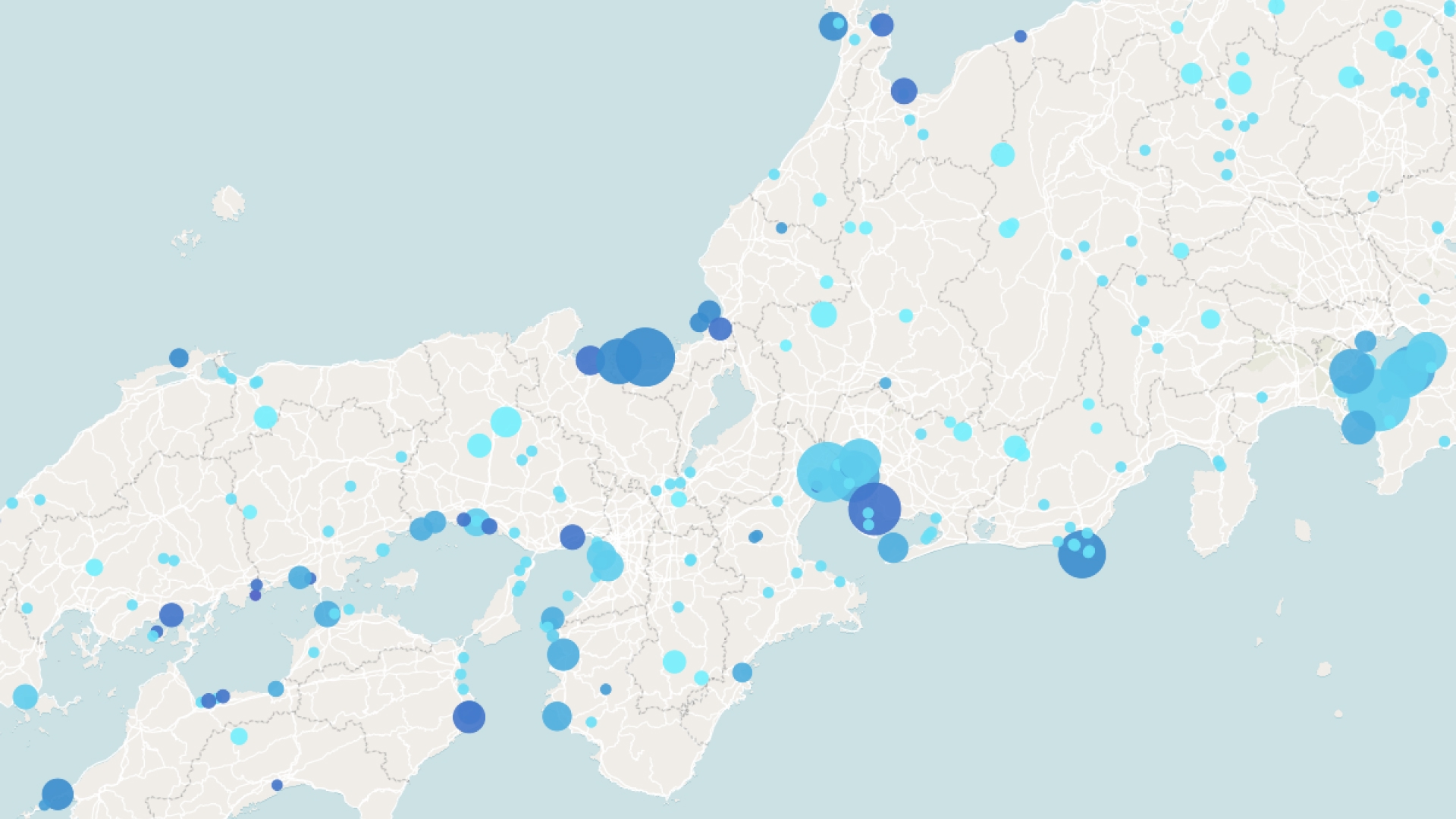 Cluster maps