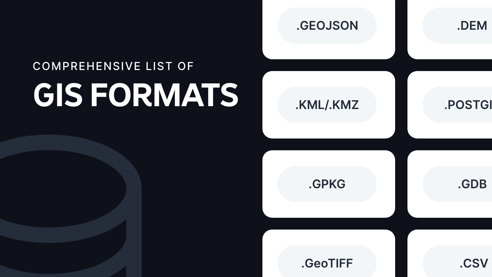 Census data formats | Atlas