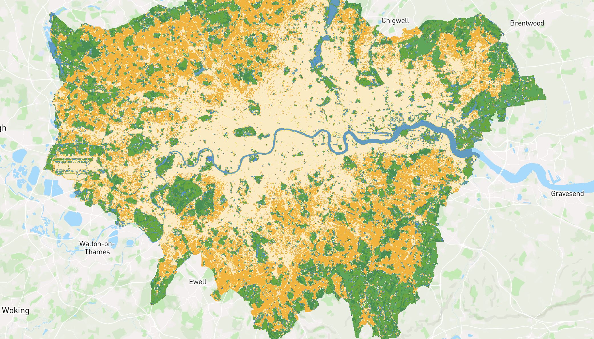 Landcover map