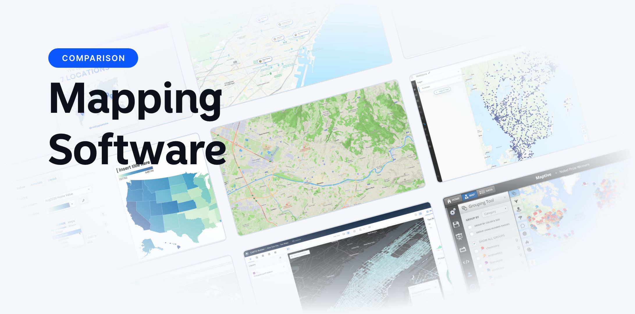 Comparing the Best Mapping Software