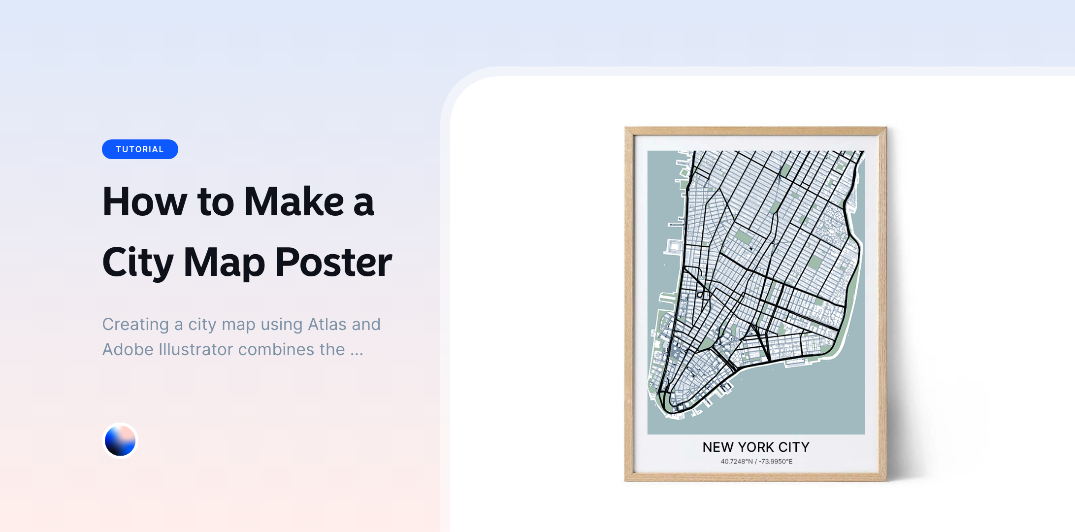 How to Make a City Map Poster