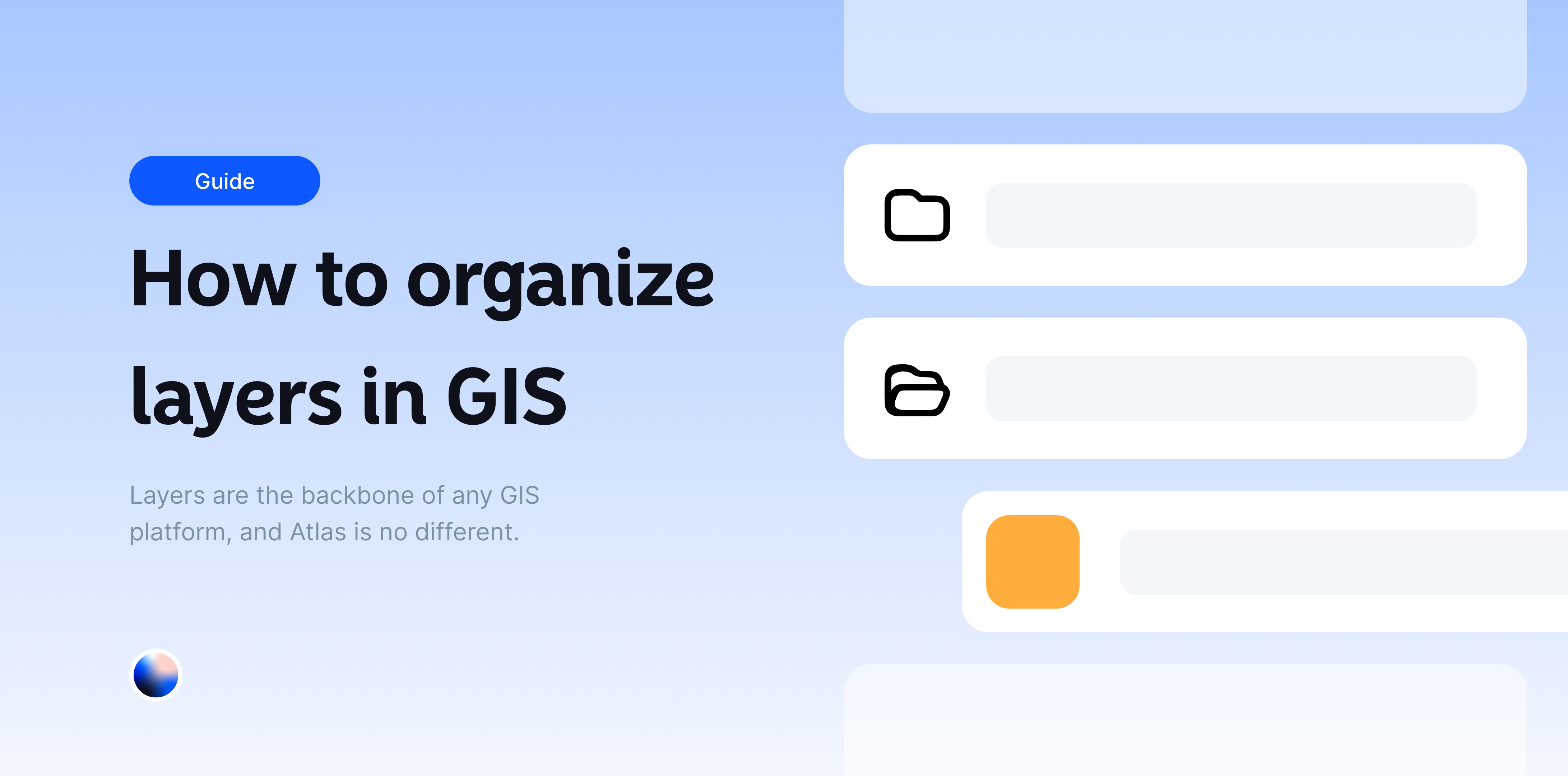 How to Organize Layers in GIS