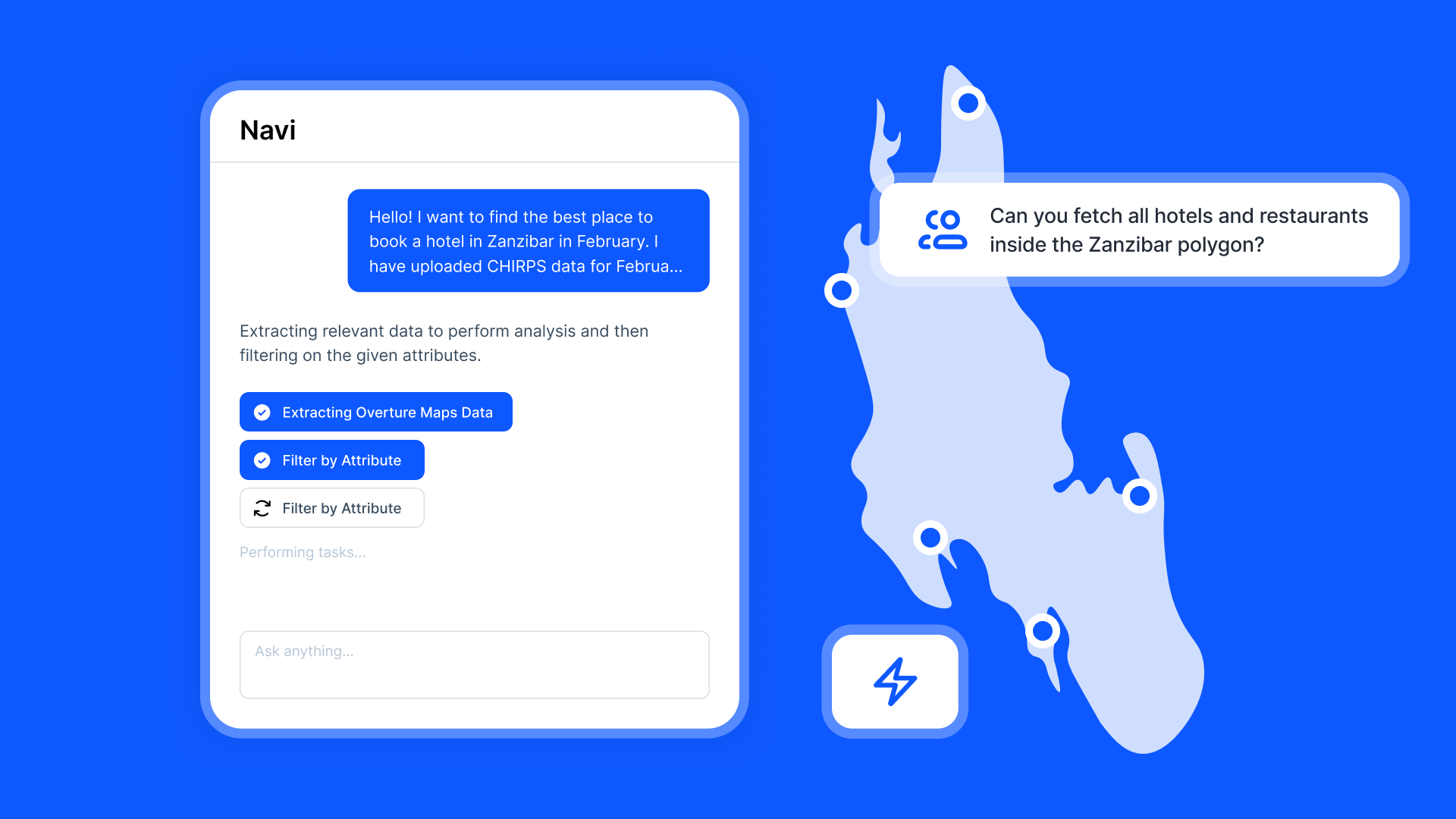Find the Best Hotel in Zanzibar Using Rain Data and AI