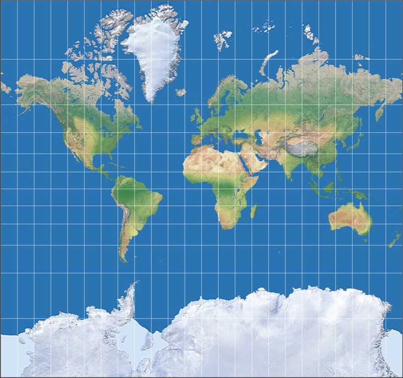 What is the Mercator Projection | Atlas