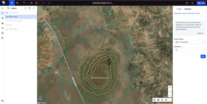 extract contour lines